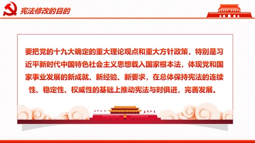 学习宪法尊崇宪法新宪法聚焦两会PPT模板