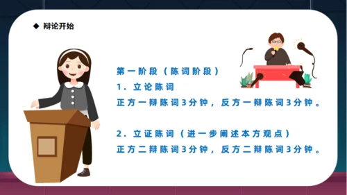 超级辩论赛访谈节日通用PPT课件模板