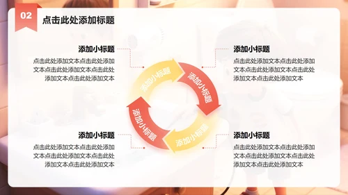 红黄色简约风用电安全教育主题班会PPT模板