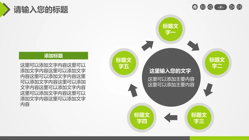 风力发电环保节约能源通用PPT