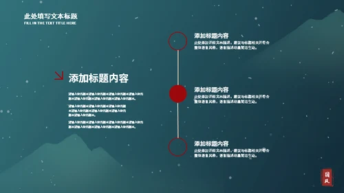 墨绿色典雅国风工作总结汇报通用PPT模板