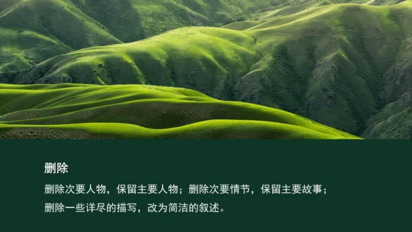 第四单元 写作 学习缩写 课件