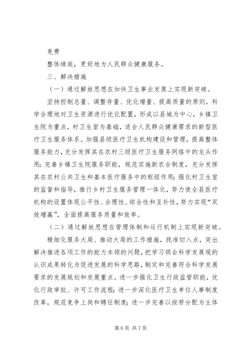 解放思想大讨论体会 (3).docx