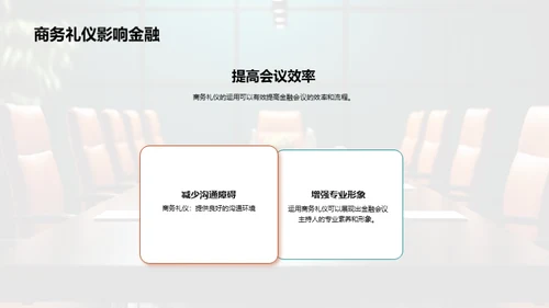 商务礼仪助力金融会议