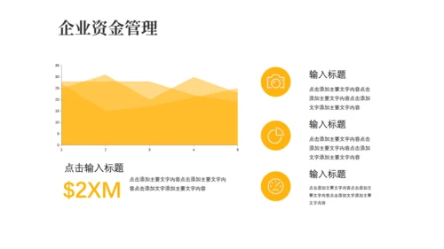 财务预算及经营分析报告金融经济通用PPT模板