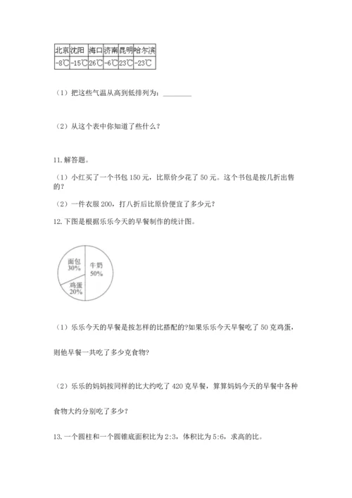 六年级小升初数学应用题50道精品（网校专用）.docx