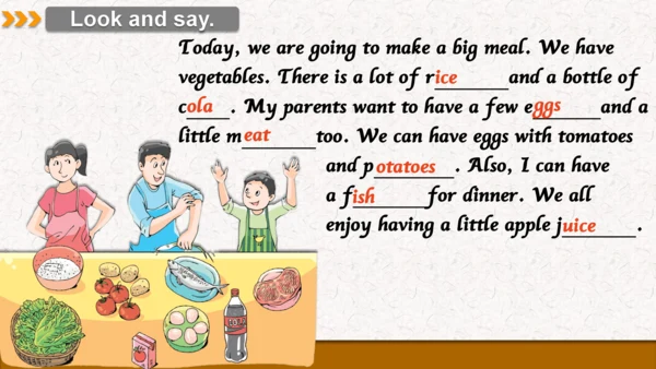 Unit3 A healthy diet Sound&Checkout time 课件(共27张PP