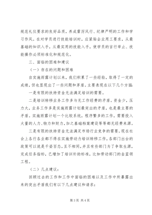 扶贫办雨露计划工作报告 (3).docx