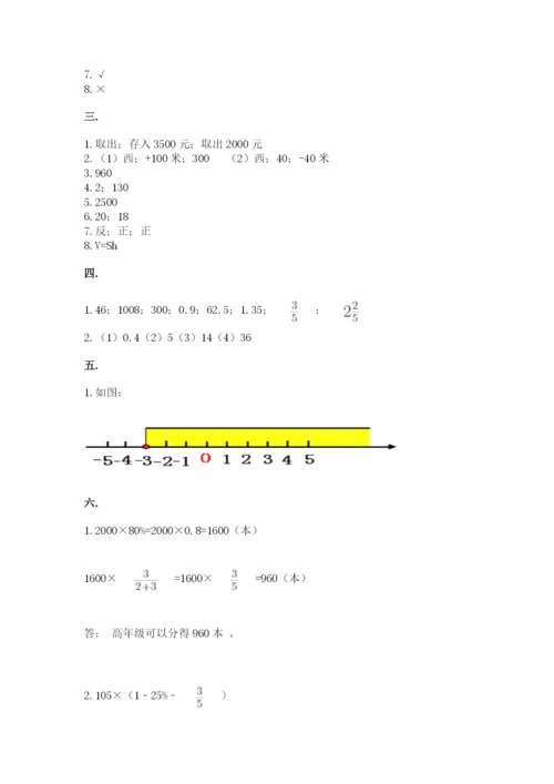 小升初数学综合模拟试卷精选.docx