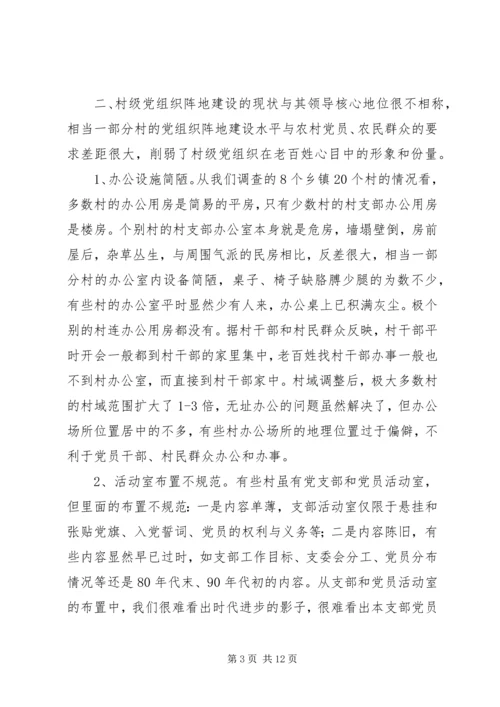 新形势下村级党组织存在的问题与对策.docx