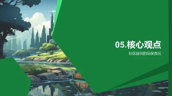 绿色社区，美丽家园