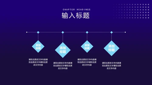 科技风渐变圆环智能产品发布会PPT模板