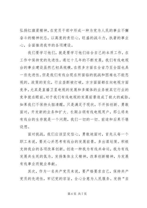 学习红旗渠精神，保持共产党员先进性 (2).docx