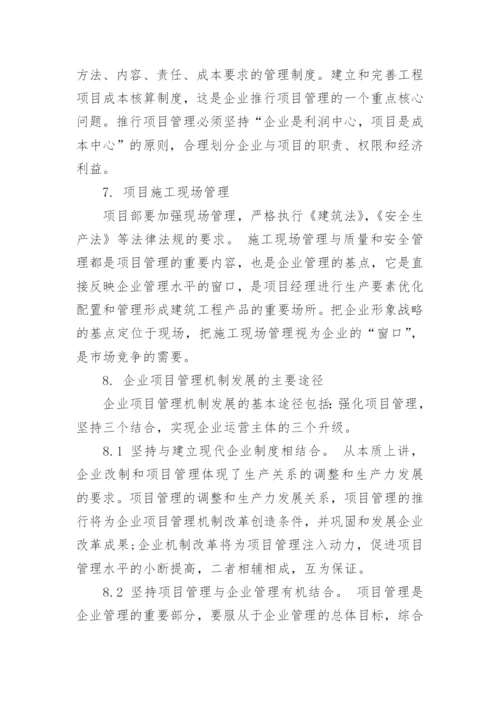 项目管理论文.docx