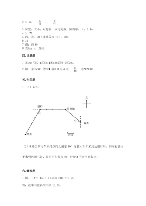 小学六年级数学上册期末卷精品【名师系列】.docx