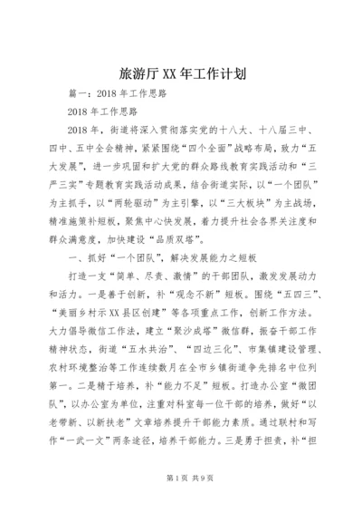 旅游厅XX年工作计划 (2).docx