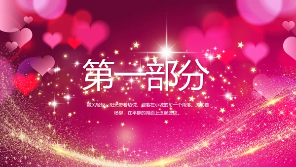 生日快乐生日派对纪念册电子相册动态PPT