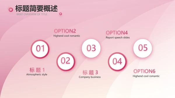 粉色大气化妆品产品介绍动态PPT模板