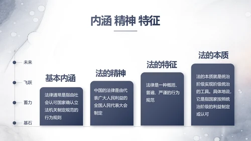 中国风党建法律讲堂法律法规动态PPT模板