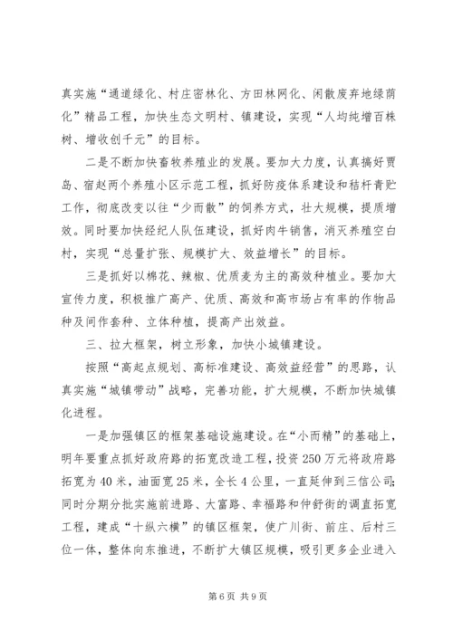 乡镇的年终总结计划.docx