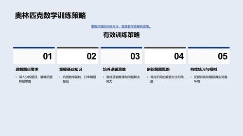 数学奥林匹克讲解PPT模板