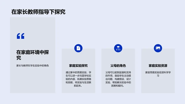 科学实验讲解PPT模板