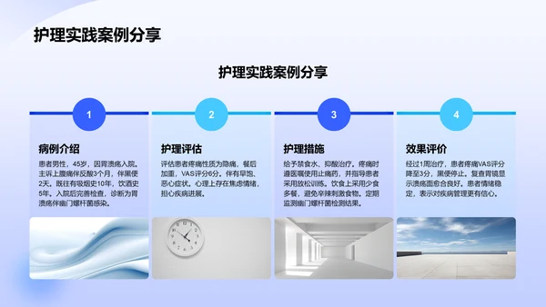 胃溃疡护理个案分析PPT模板