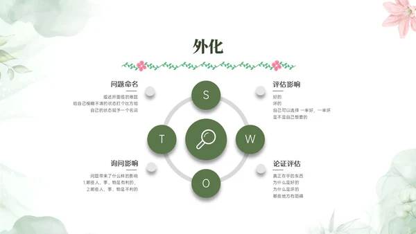 绿色小清新风格叙事护理概述业务培训PPT课件