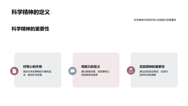 自然科学入门讲解PPT模板