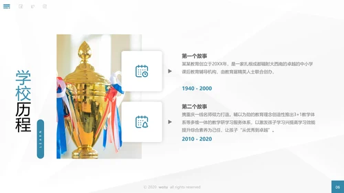 欧美风教育培训机构学校招生宣传通用PPT