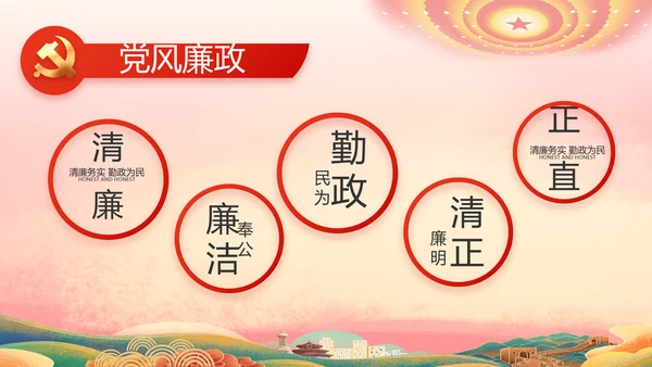 喜迎国庆节成立73周年主题班会动态PPT