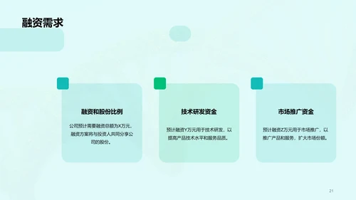 绿色创意基因检测服务商业计划书PPT模板