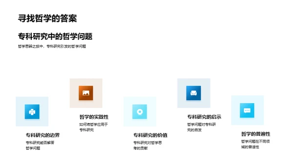 融合哲学的专业探索