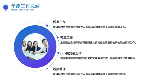 商务汇报年终总结PPT模版