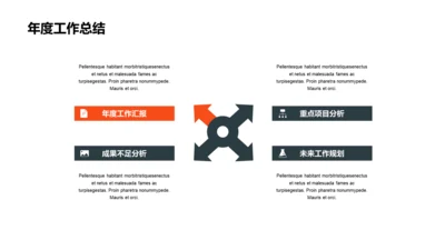 单色扁平工作总结