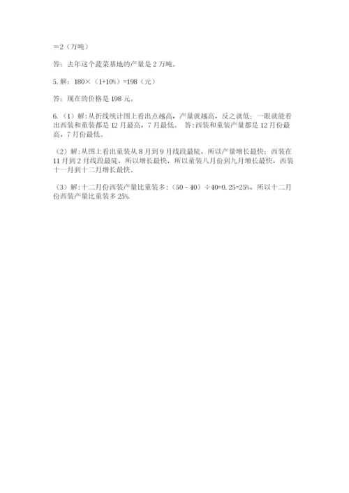 最新西师大版小升初数学模拟试卷【培优b卷】.docx