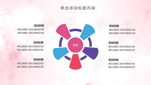 2019水彩青春正能量五四青年节共青团团委总结PPT模板