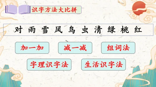 统编版语文一年级上册识字5《对韵歌》教学课件