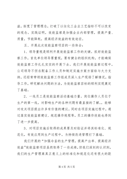 公司效能监察经验交流材料 (6).docx