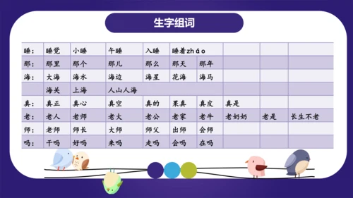 统编版2023-2024学年一年级语文上册单元复习第七单元（复习课件）