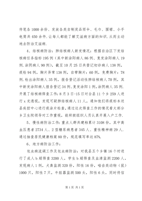 [20XX年县疾控中心主任述职述廉报告]述职述廉报告.docx