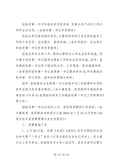 市督导组抓党建促脱贫攻坚督导清单20XX年0708 (2).docx