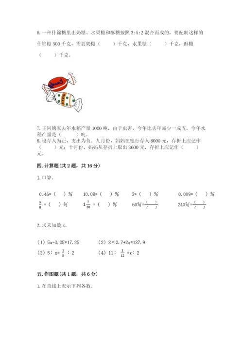 六年级下册数学期末测试卷及答案（夺冠系列）.docx