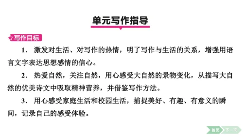 2024-2025-统编版（2024）语文七年级上册第一单元　热爱写作，学会观察 课件