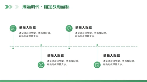 绿色科技风流体创新创业计划书PPT模板