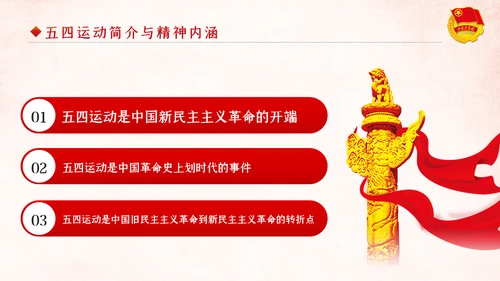弘扬五四精神做新时代合格团员共青团团课PPT