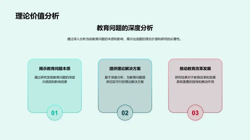 教育学研究答辩指南PPT模板