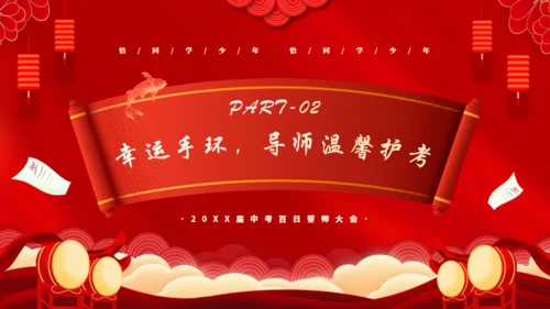 冲刺百日赢在高考通用PPT模板