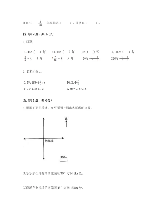 小学毕业班数学检测卷精品（网校专用）.docx
