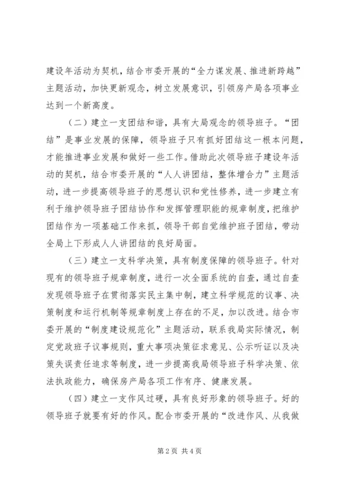 领导班子建设年活动实施方案5则范文.docx